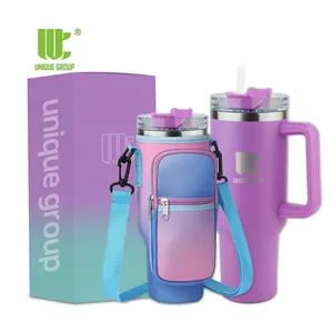 Eco-Friendly Sport Design Quencher Tumbler 18/8 Stainless Steel Vacuum Insulated Coffee Mug with Painted Finish for Drinkware