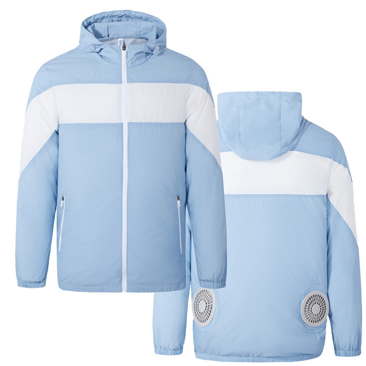 USB зарядка для мужчин с длинным рукавом Кондиционер куртка одежда с кондиционером Вентилятор охлаждения Рабочая одежда