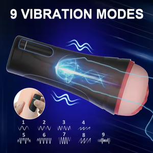 เครื่องช่วยสำเร็จความใคร่ชาย ZRX แบบสอดใส่ พร้อมช่องคลอดจำลองสมจริง ของเล่นผู้ใหญ่สำหรับผู้ชาย - Product Image 3