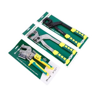 <span class=keywords><strong>Pince</strong></span> à rivets pour ossature légère en acier, 12 pouces, sans perforation, avec poignée noire, pour montage de plafonds, vente en gros usine, DIY, OEM - Product Image 5