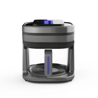 Friteuse en verre 4.5l nouvellement conçue Panier multifonctionnel numérique sans huile Friteuse à air intelligente Four Friteuse à air