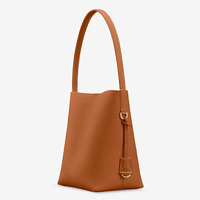 Sac à main pour femme en cuir véritable et polyester, avec logo personnalisé, fermeture à bouton-pression, fabriqué à la main par Mount Yanzhi, de luxe, avec protection RFID, pour un usage quotidien.