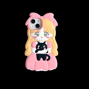 Custodia custodia <span class=keywords><strong>per</strong></span> telefono in <span class=keywords><strong>Panda</strong></span> TPU con simpatico cartone animato 3D <span class=keywords><strong>per</strong></span> iPhone 11 12 13 14 15 Pro custodia <span class=keywords><strong>per</strong></span> telefono antiurto Max - Product Image 4