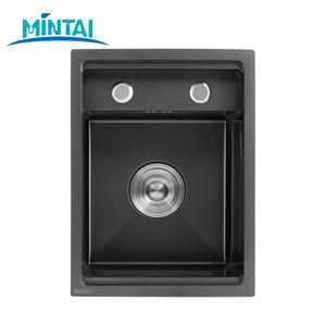 Lavello da Cucina Rettangolare in Acciaio Inox 304 Fatto a Mano su Misura Mita, Lavello Moderno a Incasso Sottopiano <span class=keywords><strong>per</strong></span> Ristoranti - Product Image 4