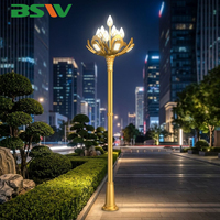 Serie de Lámparas Decorativas de Estilo Europeo de Lujo BSW, Iluminación de Paisaje para Plazas Culturales y Comunidades Residenciales