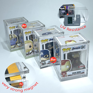 SHP bán buôn tùy chỉnh Acrylic Funko POP bảo vệ ngăn xếp đồ chơi con số Marvel hiển thị từ trường hợp Funko POP ORIGINALES trường hợp khó khăn - Product Image 6