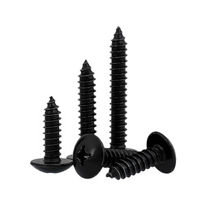 Tornillo Autorroscante de Cabeza Plana Grande, Endurecido, Negro, Tipo Cruz, Tipo Hongo, Clavo Zigong M - Product Image 5