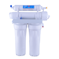 Système de purification d'eau par osmose inverse à 5 étapes à connexion rapide, purificateur mural manuel pour usage domestique, extérieur et VR, auto-nettoyant, 400 GPD, OEM