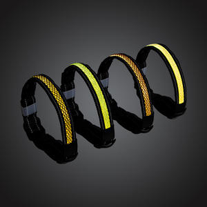 Coleira LED Anti-estrangulamento para Cães Teddy com Fita de Nylon Recarregável e Refletiva, Ecológica para Raças Pequenas e Médias - Product Image 2