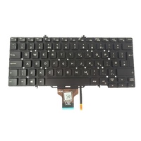 Clavier d'ordinateur portable HK-HHT avec version UK pour DELL Latitude 5400 5401 7400 Clavier rétroéclairé Pièces détachées pour ordinateur portable
