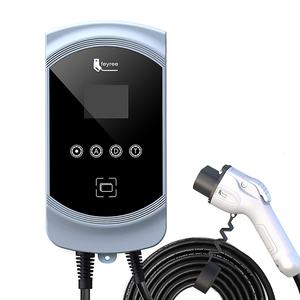 Pour borne de recharge de véhicule électrique, boîtier mural, interface AC CCS, 16A-63A, 7-22KW, utilisation domestique mains libres, chargeur de voiture électrique - Product Image 3