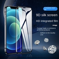 ABGlue 0.33mm échappement rapide 9D verre trempé pour iPhone 15 14 13 12 11 Pro protecteur d'écran
