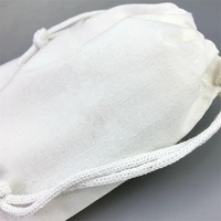 Impression personnalisée de logo à bas quantité minimale de commande Prix d'usine Sac à poussière en tissu Sac à chaussures en toile en coton avec cordon de serrage pour chaussures