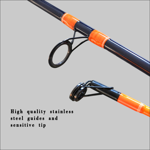 Cannes à poisson-chat 2.7m 2 pièces carbone filature <span class=keywords><strong>leurre</strong></span> poids 100-300G cannes à pêche au poisson-chat - Product Image 4
