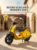 Scooter à essence 150CC certifié EEC EURO 5, 4 temps, refroidissement par air, avec frein à disque CBS, directement de l'usine