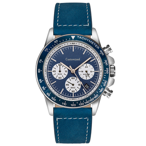 Reloj Deportivo Cronógrafo Multifuncional de Acero Inoxidable a Prueba de Agua para Hombres de Negocios - Product Image 2