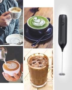 Espumador de Leche Eléctrico Portátil Recargable Tipo-C de Plástico ABS 2026, 10000 rpm+, para Café y Leche - Product Image 5