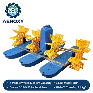 Aeratore a pale intelligente IoT con sensore DO per laghetto di gamberi 2.2kW in acciaio inossidabile, telecomandato, automatico, resistente alle intemperie, silenzioso - Product Image 3