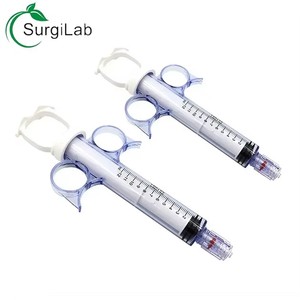 Pompe à seringue manuelle 10ml 12ml 20ml avec anneau de contrôle haute pression, injecteur d'angiocardiographie pour usage médical - Product Image 3
