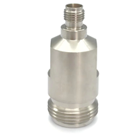 Kit de Adaptador Coaxial de Onda Milimétrica 3.5/N-KKG1, Conectores BNC TNC UHF RF, 50 Ohmios, Alta Frecuencia 10-18GHz, 1.15:1 VSWR, Acero Inoxidable
