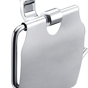 Portarrollos de Papel Higiénico de Zinc al por Mayor 2025, Soporte de Papel Higiénico Montado en la Pared, Cromado para Baño - Product Image 5