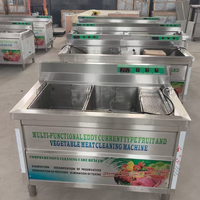 SAIDASHI Batch Type Fruit- en Groentewasmachine met Ozonverwarming voor Restaurant, Centrale Keuken en Voedselverwerkingsbedrijf
