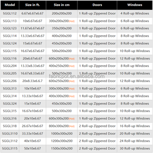 Mini <span class=keywords><strong>serre</strong></span> extérieure de 10' <span class=keywords><strong>x</strong></span> 3' <span class=keywords><strong>x</strong></span> 2' à simple portée, tunnel en film poly pour le jardinage, cadre métallique pour utilisation agricole dans la cour, en vente - Product Image 4