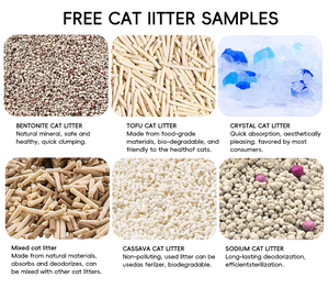 Échantillon Gratuit de Haute Qualité 10 L à Prix Abordable Litière <span class=keywords><strong>pour</strong></span> Chat en Bentonite Sphérique à Fort Agglomérage Respectueuse de l'Environnement - Product Image 2