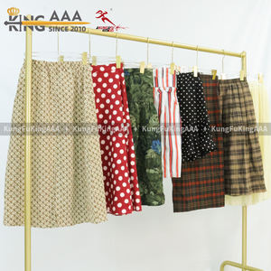 KungFu KingAAA 批量二手夏季连衣裙 女士混尺码棉/涤混纺成包批发供应商定制 - Product Image 6