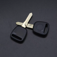Remplacement de clé de voiture à transpondeur universel en laiton vierge sans puce clé à distance pour véhicules