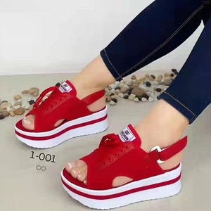 Women in Stock Thick-Soled Roman <b>Sandals</b> Summer Open-Toe Beach <b>Sandals</b> - Product Image 2