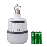 Lampe d'urgence de camping Lampe de camp à batterie Ampoules électriques rechargeables d'extérieur pour la maison