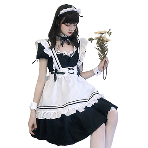 Miracle Warm World Lolita Mignon Maid Outfit Loli-Tar <span class=keywords><strong>Costume</strong></span> Robe Anime Cosplay <span class=keywords><strong>Costume</strong></span> Japonais Adulte Filles - Product Image 5