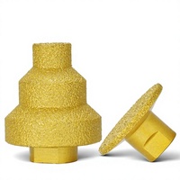 Foret diamanté à fond plat pour meuleuse d'angle, spécial marbre et maçonnerie, pour meulage à eau