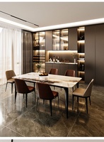 Pied de table moderne de luxe en fer, support de base noir pour bureau, salon, salle à manger