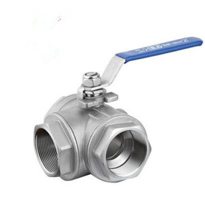 Stainless Steel 3way Thread <strong>Ball</strong> <strong>Valve</strong> - Product Image 2