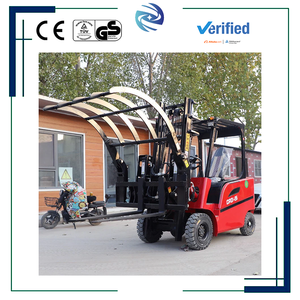 รถยกไฟฟ้า 3000 กก. พร้อมอุปกรณ์เสริมแบบกำหนดเอง ดีไซน์ถ่วงน้ำหนักแบบยืดหดได้ รถยกสี่ล้อสำหรับคลังสินค้าอุตสาหกรรม - Product Image 2