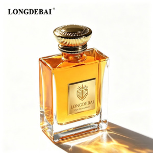 Luxury Men Perfume <b>Spray</b> <b>Bottle</b> Clear Square Crimp <b>Empty</b> Rectangle Polish 30ml 50ml 100ml Glass Perfume <b>Bottle</b> with Zamac Cap - Product Image 2