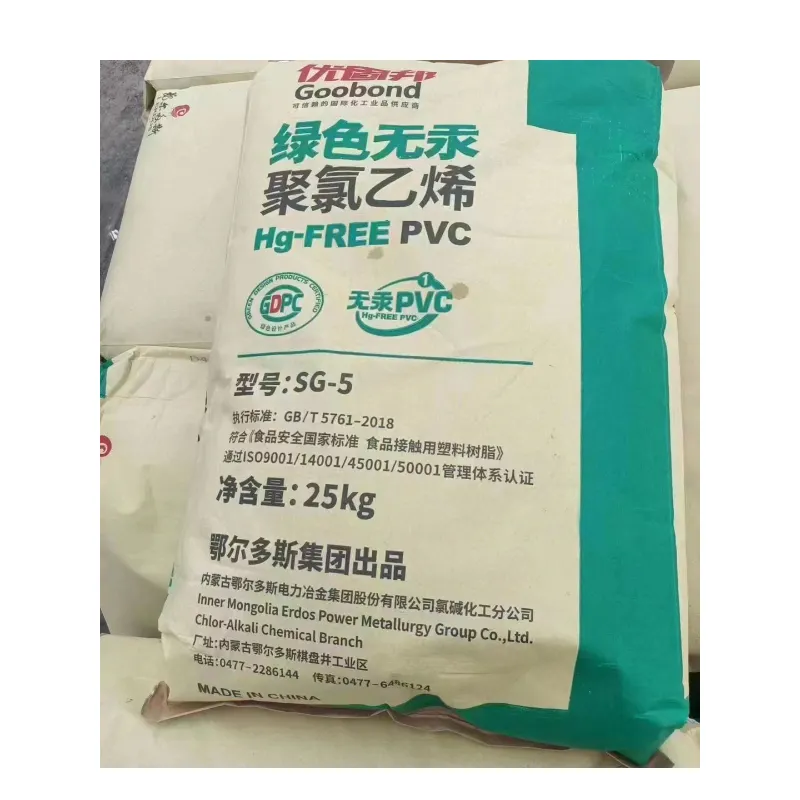 Polyvinyl Chloride/PVC Resin/K67 pvc resin grade: sg-5 for PVC Granules