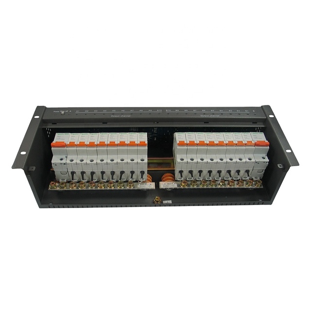 Mounting Rack Power Distribution Module Unit 20 Channel 24v 48v 110v 220v