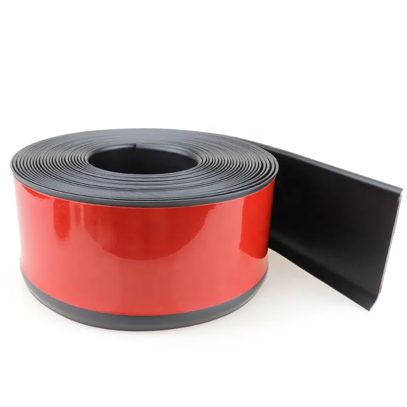 S100-I  RAITTO PVC Self-Stick Vinyl Wall Base Peel and Self Adhesive Back Flexible Wall Baseboard Molding Trim