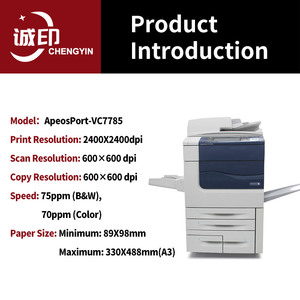 Stampante/Scanner/Copiatrice/Fax a Colori A3 ad Alta Velocità Apeosport-V C7785 Versione USA, Velocità di Stampa 75mm, Memoria 3GB, 600dpi - Product Image 6
