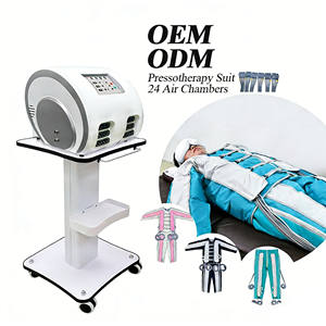Máquina de Presoterapia de Compresión de Aire con 24 Bolsas de Aire para Masaje Corporal Completo, Relajación y Reducción de Celulitis - Product Image 1