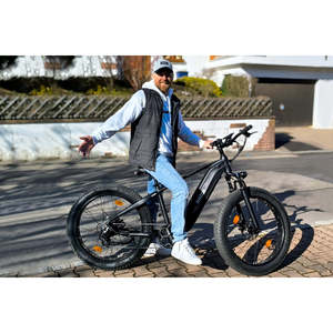 Bicicleta Eléctrica Todoterreno HAOQl 2.0 con Motor Trasero de 250W, Alcance de 60km, Cuadro de Aluminio, 7 Velocidades Ajustables - Product Image 6