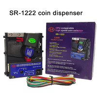 Aceptador de Monedas SR-1222 Directo de Fábrica, Tipo CPU, para Máquinas de Videojuegos de Carreras, Inserción Directa de Monedas Universal