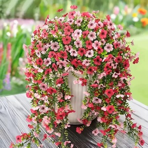 BOLYWAY <span class=keywords><strong>Flores</strong></span> <span class=keywords><strong>de</strong></span> Margarita Artificiales Realistas <span class=keywords><strong>de</strong></span> Seda, Decoración Colgante <span class=keywords><strong>de</strong></span> <span class=keywords><strong>Otoño</strong></span>, Artesanía Hecha a Mano para Porche, Patio, <span class=keywords><strong>Balcón</strong></span>, Jardín - Product Image 2