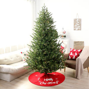 Ornements d'arbre de Noël en <span class=keywords><strong>sapin</strong></span> naturel simulé de style européen avec lumières bicolores à LED - Product Image 4