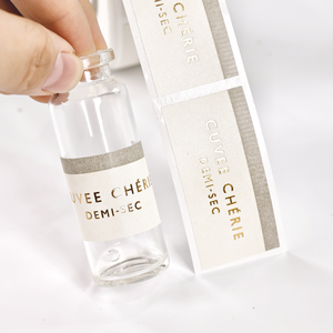 Etiquetas de embalaje cosmético de vinilo de 10ml y 3ml Etiquetas de vial de polvo de péptido - Product Image 3