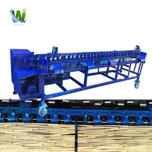 Automatic Reed Mat Knitting Mattress Making Machine Thatched Shack Bamboo Straw Screen Weaving Braiding Machine