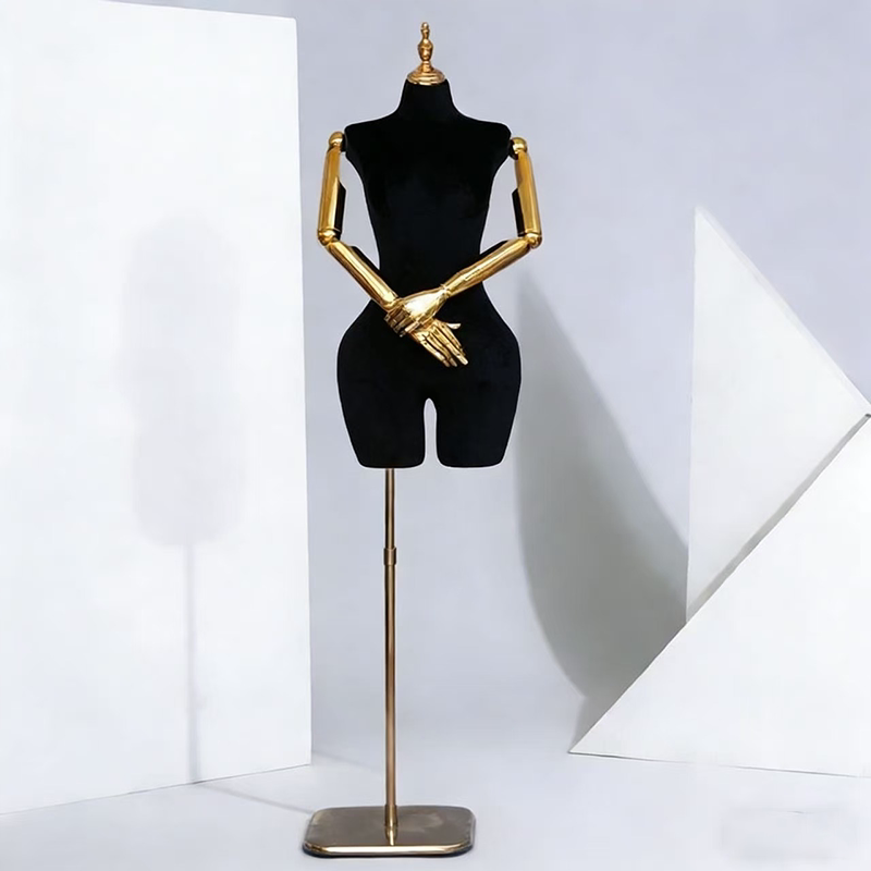 Rete a mano con placcatura nera, fondo quadrato spesso in oro rosso